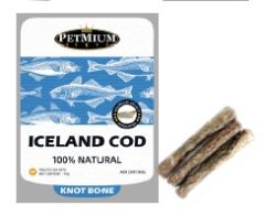 Petmium  凍乾冰島鱈魚皮卷 70g