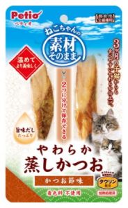 貓小食 蒸鰹魚 – 鰹魚味 (2pcs)