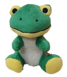 狗玩具 青蛙 (綠色) 160 x 120 mm