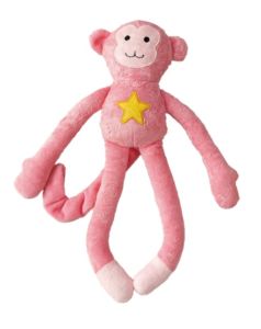 發聲狗玩具 長臂猿 (粉紅)  310 x 170 mm