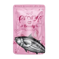 Pramy 高級白肉吞拿魚+鮮嫩雞肉-亮麗毛髮(成貓) 70g