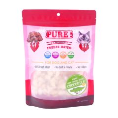 Pure 凍乾 100% 泰國純鱷魚肉粒 50g