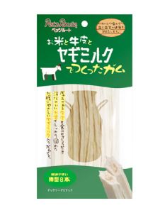 PetzRoute 日本山羊奶+米 牛皮骨 條型 8本