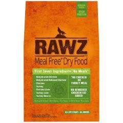 RAWZ 脫水雞肉,火雞肉配方全犬乾糧 3.5 lbs