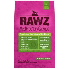 RAWZ  Meal Free Dry Cat Food-Dehydrated Chicken,Turkey 3.5lbs