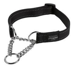 HC11 Rogz Utility Obedience HalfCheck Collar (M) (黑色)