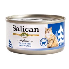 Salican 羊肉貓罐頭 (肉汁) 85g (藍)