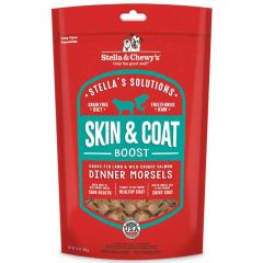 Stella's Solutions Skin & Coat Boost Grass-Fed Lamb & Wild-Caught Salmon Dinner Morsels For Dogs 13oz