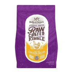 Stella Raw Coat Kibble Cage-Free Chicken Recipe for Cats 5lb