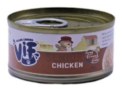 ViF  雞肉老貓配方鮮味罐頭 (啡色) 75克