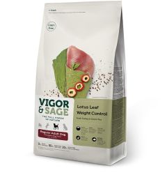 Vigor & Sage  荷葉控制體重成犬糧 - 火雞肉海苔 12kg