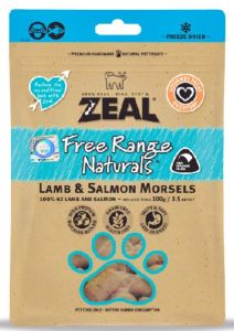 Zeal  Freeze Dried Lamb & Salmon 100g