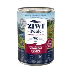 ZIWI  Moist Dog Food Venison Recipe 390g 