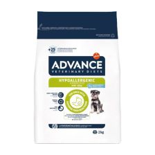 ADVANCE 處方狗糧–小型犬低過敏源/食物敏感專用2kg,適合1-10kg