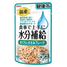Aixia Kenko-Can Pouch Water Supplement 40g Tuna Ang Chicken Fillet Flake
