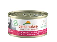 Almo Nature HFC Adult Cat 70g Chicken & Liver