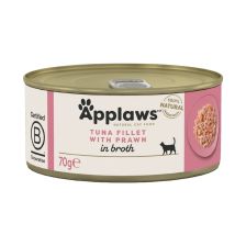 Applaws Cat Canned Food  - Tuna Fillet & Prawn 70g