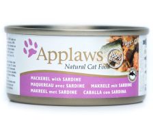 Applaws Cat Canned Food  - Mackerel with sardine 70g