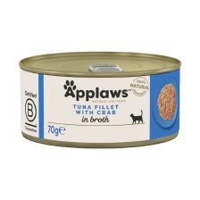 Applaws Cat Canned Food - Tuna Fillet & Crab 70g