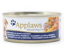 Applaws  Natural Dog Can - Chicken / Salmon & Vegetables 156G