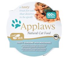 Applaws Cat Pot Tasty Sardine With Mackerel 60g (7004)