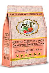 AVP Chicken with Salmon & Tuna Grain-free Cat Food 15lbs