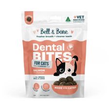 Bell & Bone 澳洲天然潔齒粒 三文魚活性碳 80g (貓用)