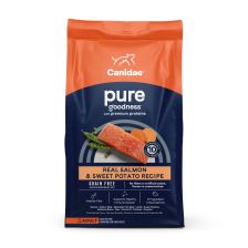 CanidaePure Goodness Real Salmon & Sweet Potato Recipe Dry Dog 22lbs