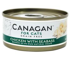 Canagan Cat Food - Chicken & Seabass 75g