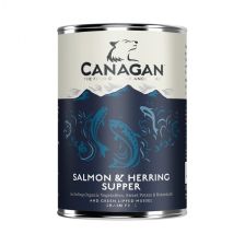 Canagan 狗罐頭 - 三文魚及鯡魚配方 400克