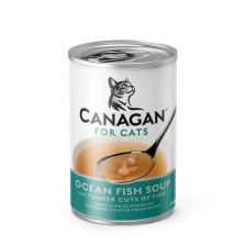 Canagan 貓罐頭 - 營養補水沙丁魚配鯖魚湯  140克