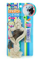 84438 貓貓潔齒棉繩玩具(附加貓草粉)
