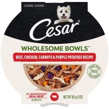 Cesar 鮮肉主食碗 - 牛肉+胡蘿蔔+紫薯 85g
