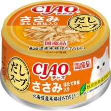 Ciao 湯罐 雞肉 扇見入  北海道扇貝湯 80g (A-233)