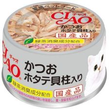 Ciao 鰹魚+帶子 85g (A-84)