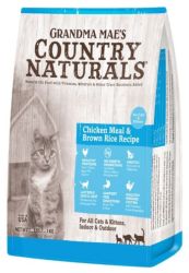 Country Naturals Chicken Meal & Brown Rice Recipe for Cats & Kittens 3lb