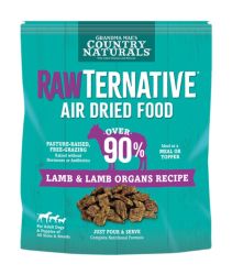 Country Naturals Lamb & Lamb Organs Recipe Air Dried Food  5oz