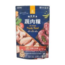 汪喵星球 犬用 慢烘鮮食蔬肉糧-鮮蔬牛魚 2lb