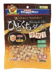 Doggyman Mouthful Dice Sasami 300g