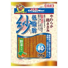 Doggyman  Low Fat Soft Sasami Stick With Vegetable 155g