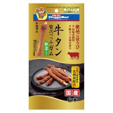 Doggyman Beef Tonque Dental Stick With Vegetables 6pcs
