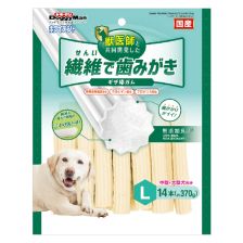 Doggyman Dental Rawhide Chewing Stick (L) 14pcs