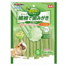 Doggyman Dental Rawhide Chewing Stick With Chlorophyll (S) 22pcs
