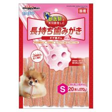 82823 犬用草莓味潔齒棒 (S) 20pcs