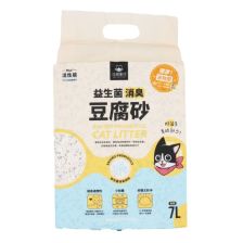 益生菌消臭豆腐砂 原味(米粒型) 2.7kg 黃色