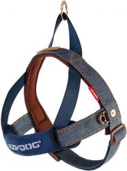 EzyDog Quick Fit Harness M (Denim) 