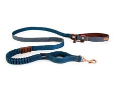 EzyDog Road runner Leash 208cm (Denim) width 25mm