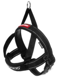 EzyDog Quick Fit Harness XS (Black) 