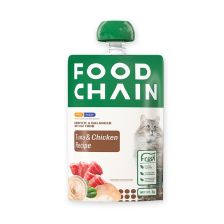 Food Chain  Complete & Balanced Wet Cat Food - Tuna & Chicken Recipe 80g