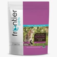 Frontier Pets 三文魚草飼羊凍乾貓糧 900g